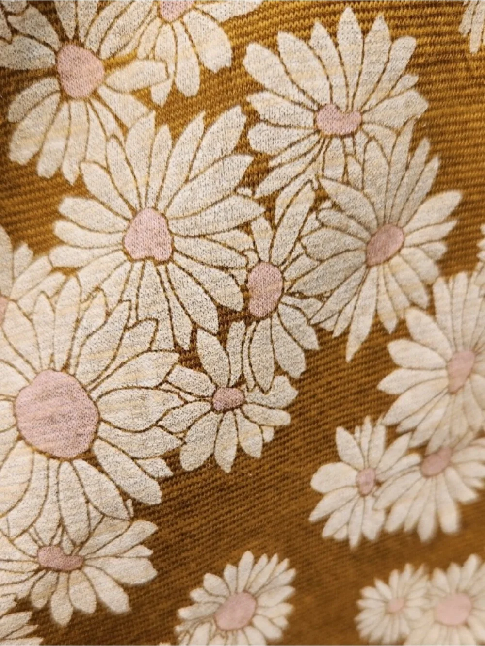 Toad&Co Mustard Yellow Daisy Print Kids Pajamas